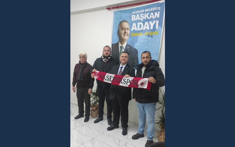 Akşehir Spor Taraftar Grubu İsmail Afşar'ı Ziyaret Etti
